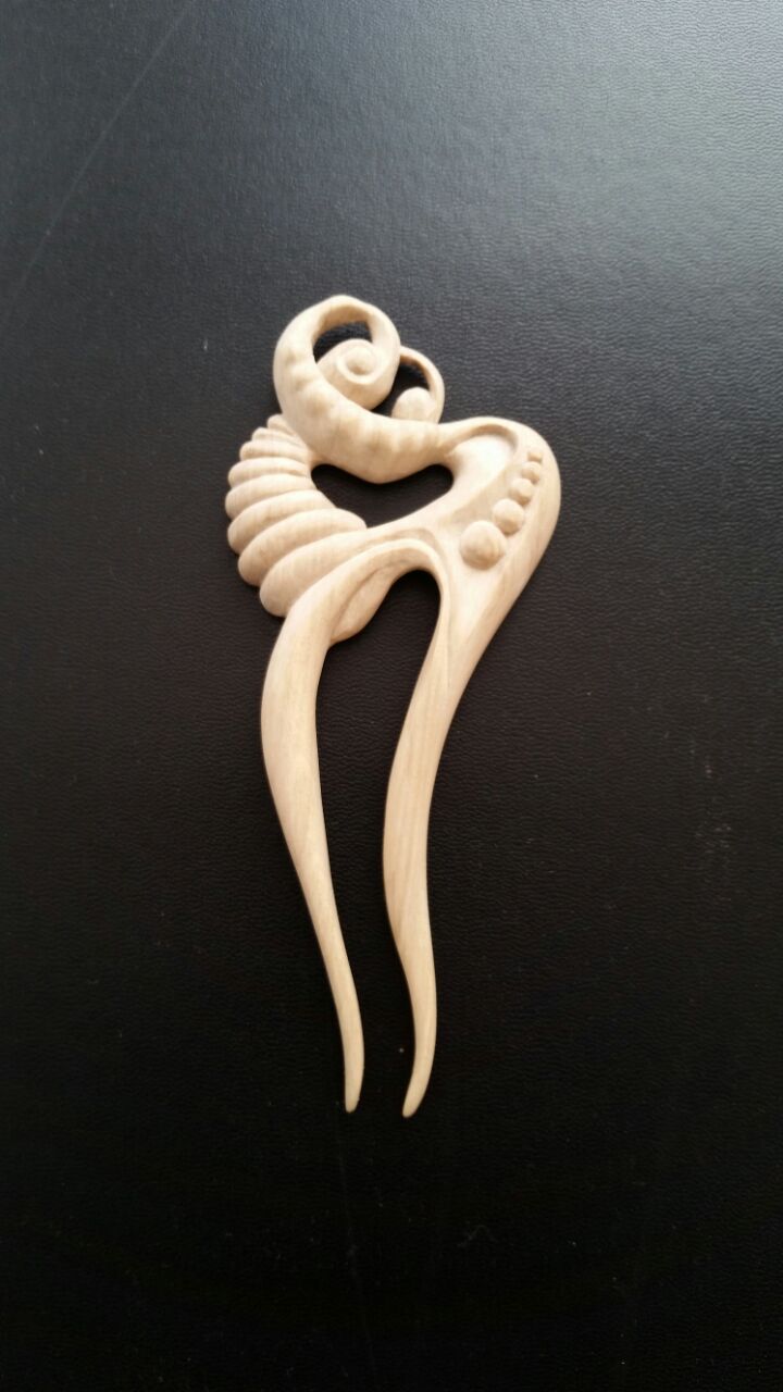 Herzspiralen – Haargabel