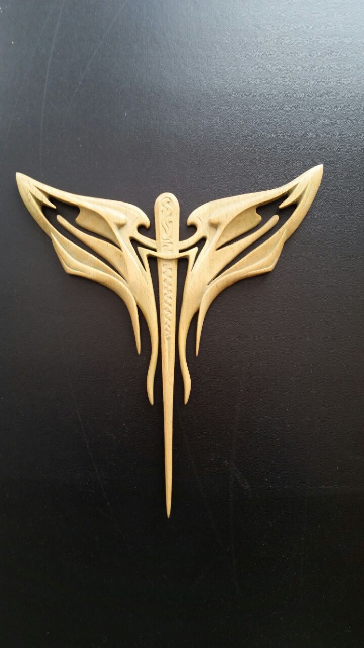 Phönixflügel – Haarnadel